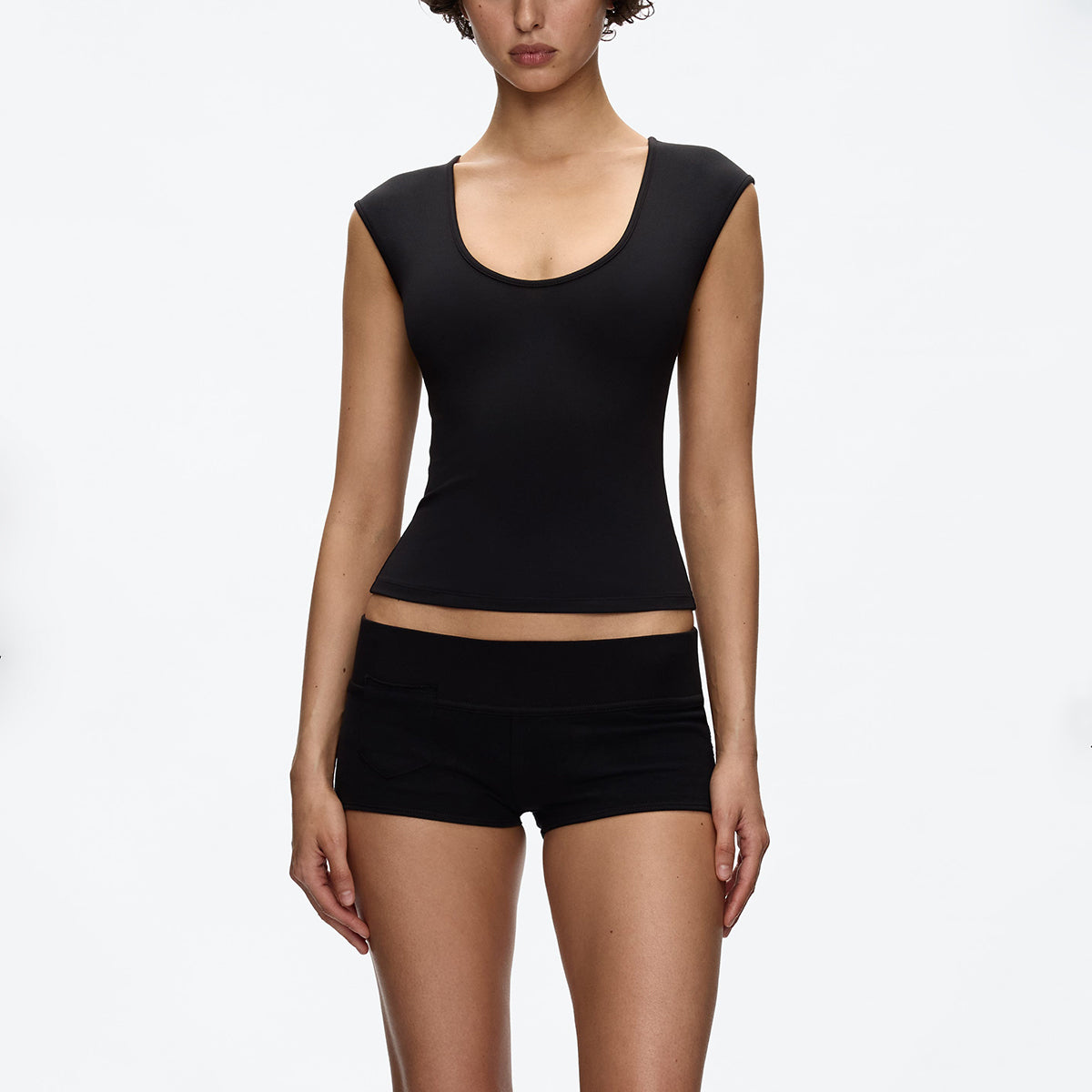 Women Scoop  Neck Top