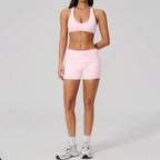 Women Fold Over Running Shorts