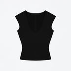 Women Scoop  Neck Top
