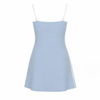 Women Thin Spaghetti Strap Dress