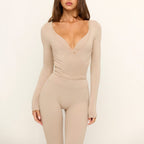 Women V  Neck Wrap Crossover Cardigan