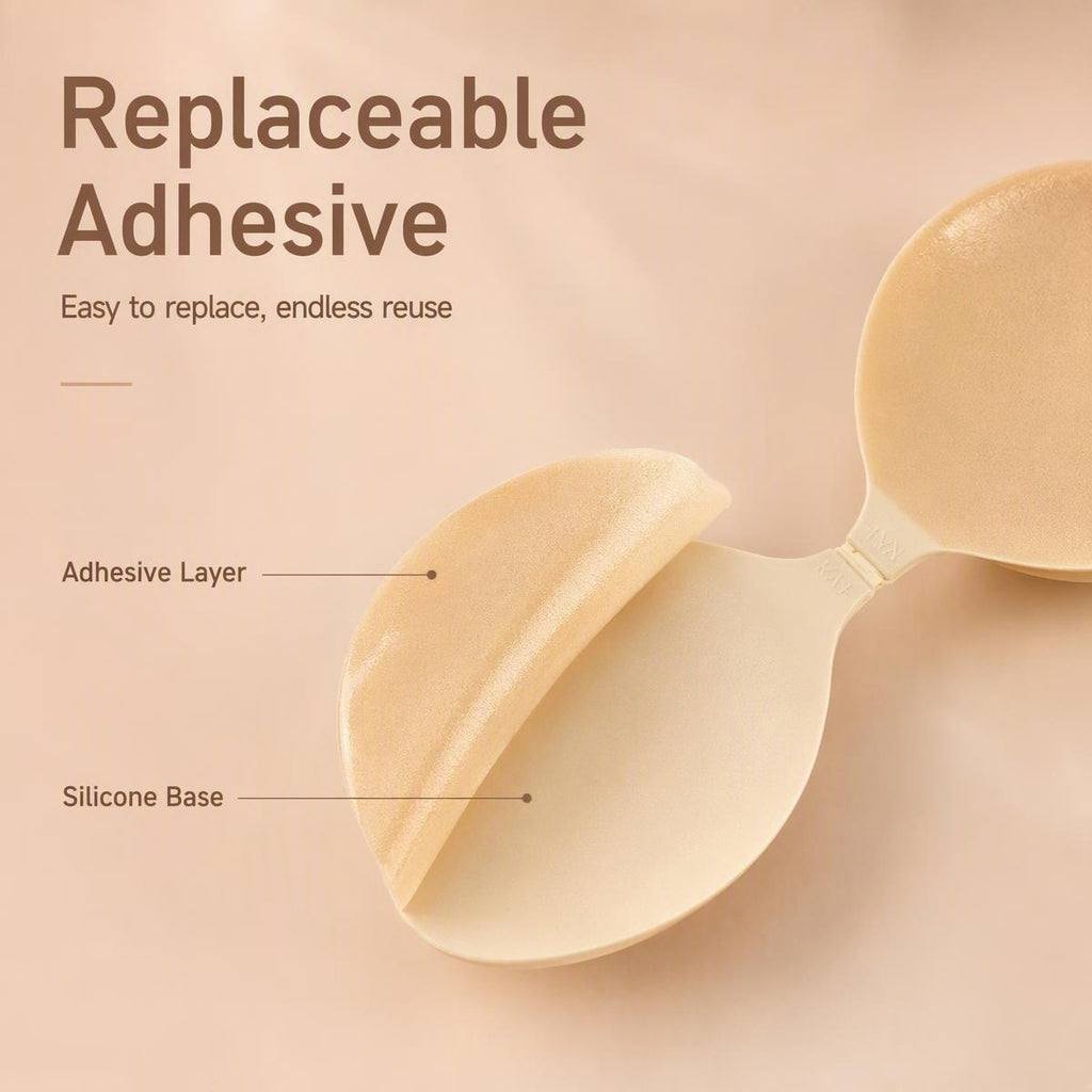 Women Replaceable Reusable Adhesive Bra