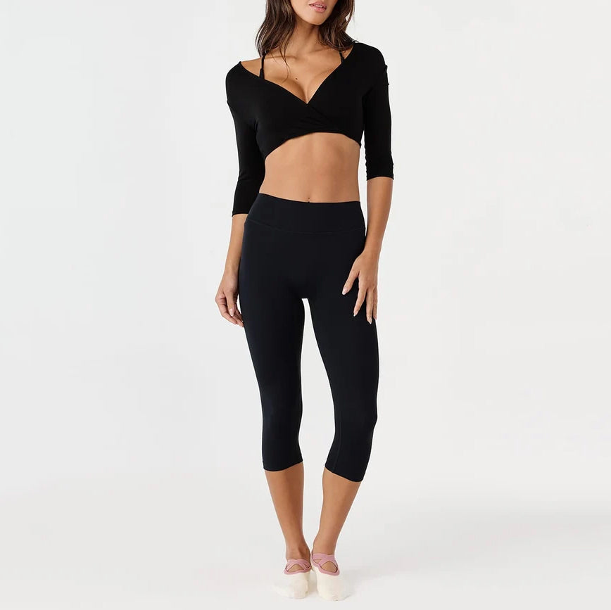 Women Invisible Scrunch Capri Leggings