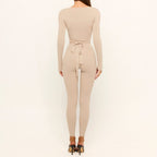 Women V  Neck Wrap Crossover Cardigan