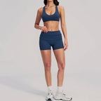 Women Fold Over Running Shorts
