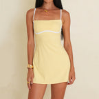Women Thin Spaghetti Strap Dress