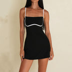 Women Thin Spaghetti Strap Dress